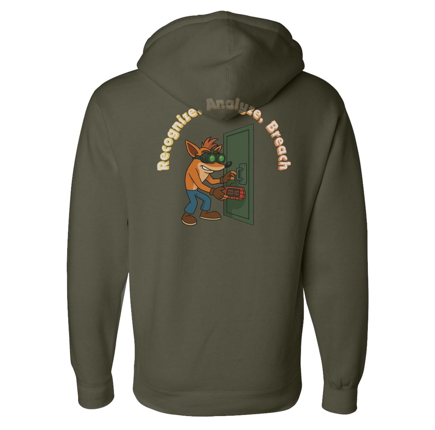 Recognize - Analyze - Breach Hoodie